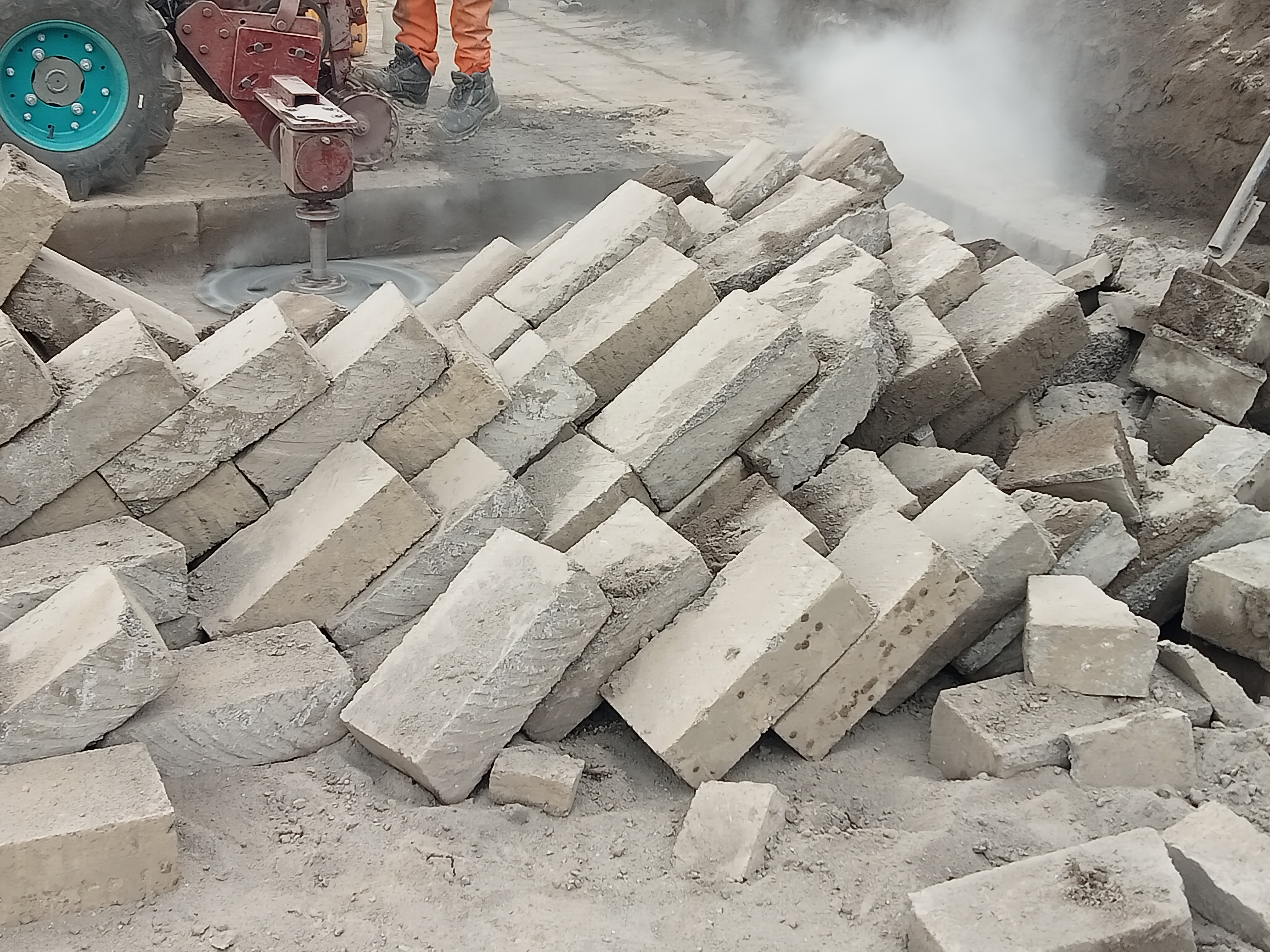 Concrete Brick Manufacturing